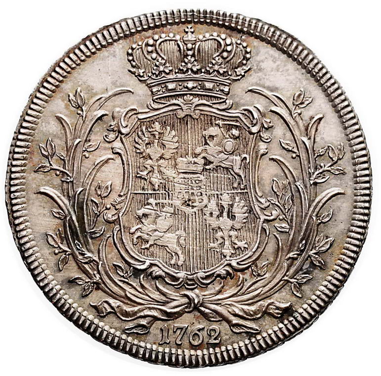 August III Sas. Próbny talar sasko-polski 1762, Lipsk