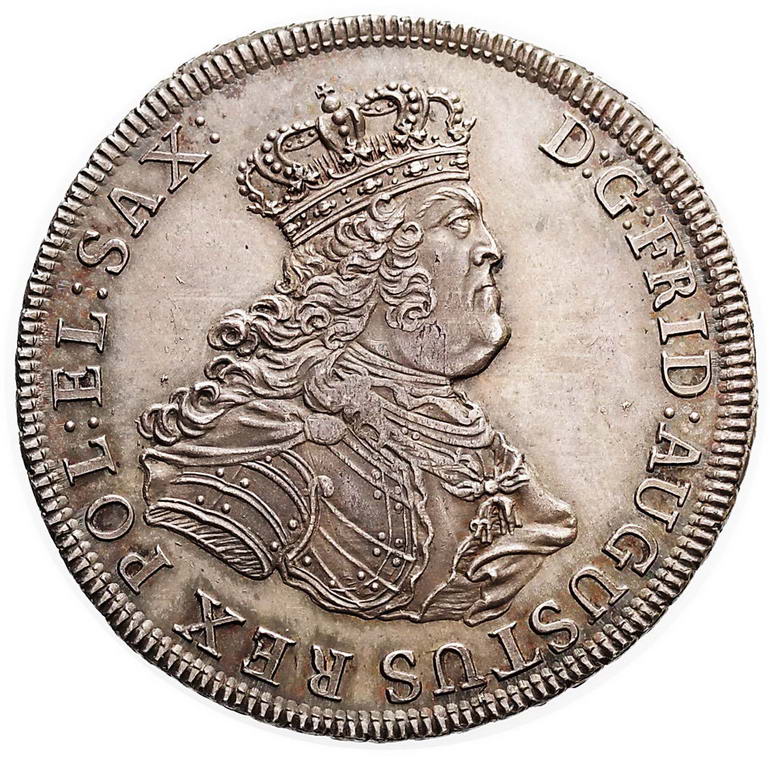 August III Sas. Próbny talar sasko-polski 1762, Lipsk