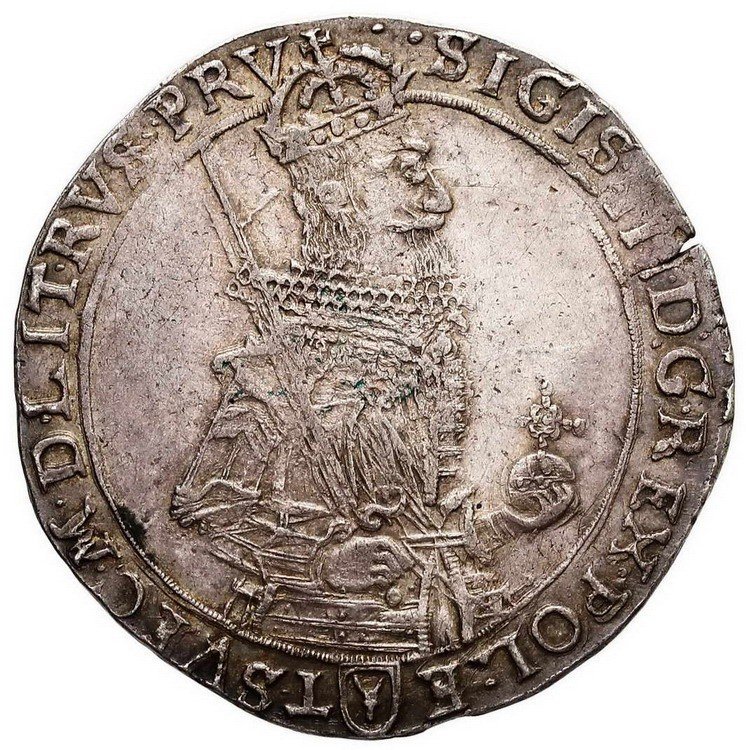 Zygmunt III Waza. Półtalar 1632, Bydgoszcz UNIKAT