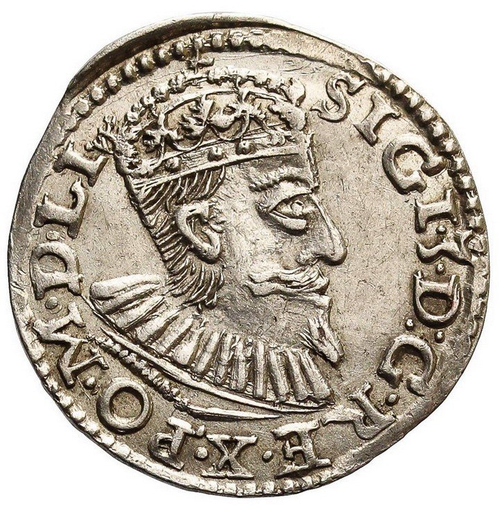 Zygmunt III Waza. Trojak 1595, Wschowa
