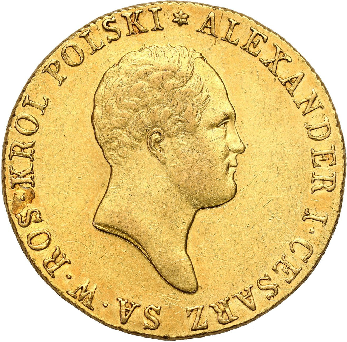 Królestwo Polskie/Rosja. Aleksander I. 50 złotych 1818 IB, Warszawa – RZADKOŚĆ