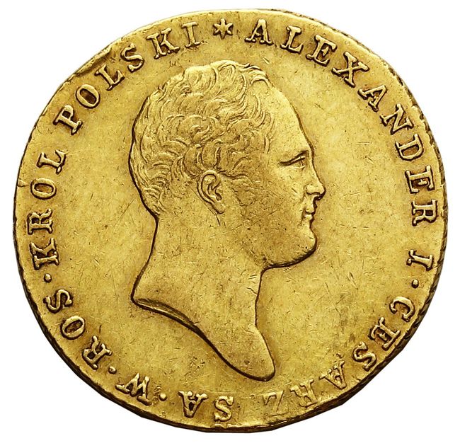 Królestwo Polskie / Rosja. Aleksander I, 25 złotych 1818, Warszawa