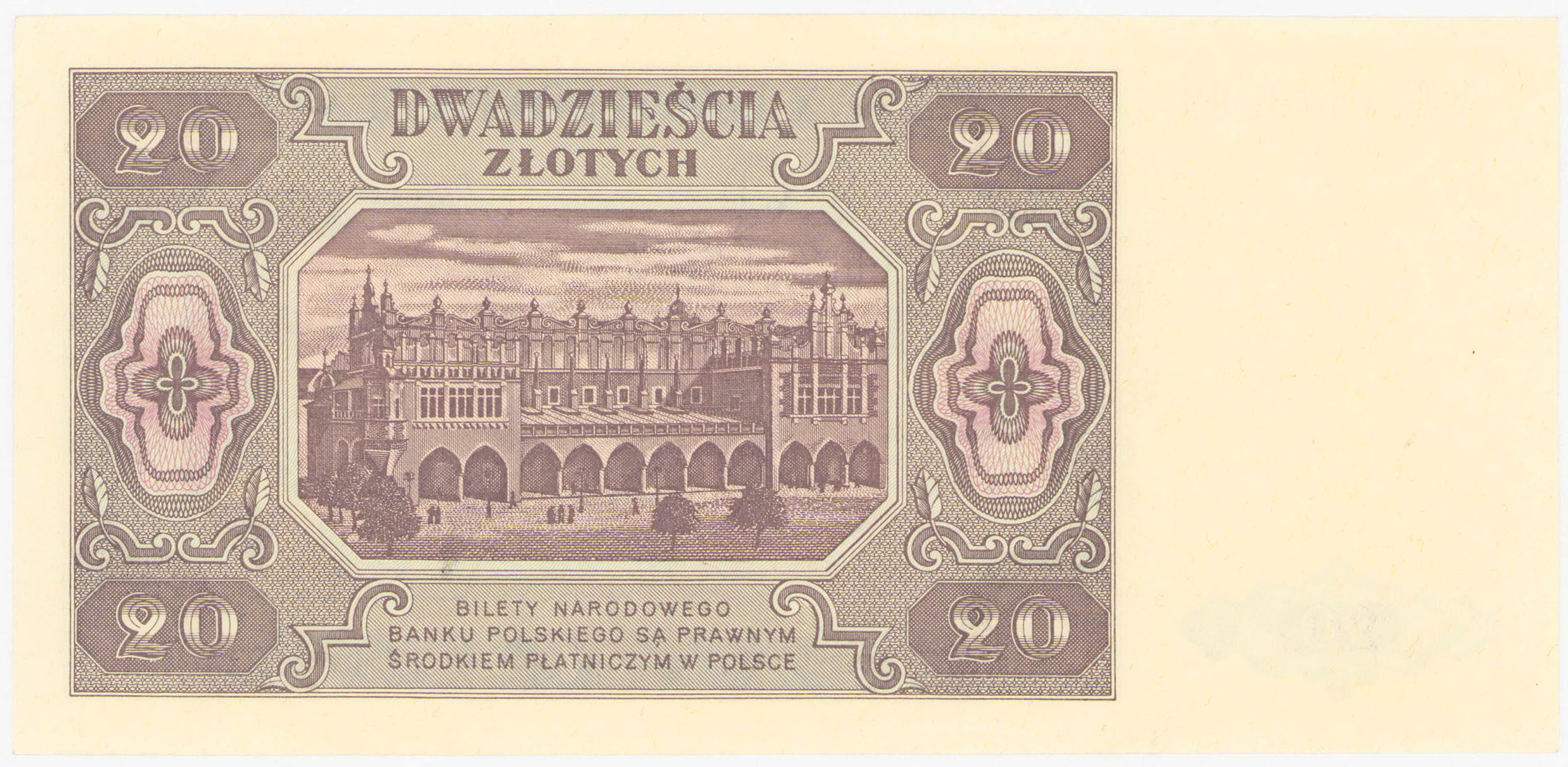 20 złotych 1948 seria KE
