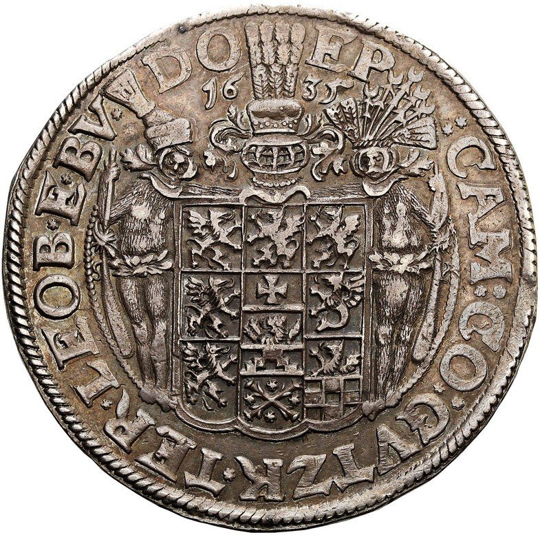 Pomorze, Szczecin, Bogusław XIV 1620-1637, Talar 1635, Koszalin