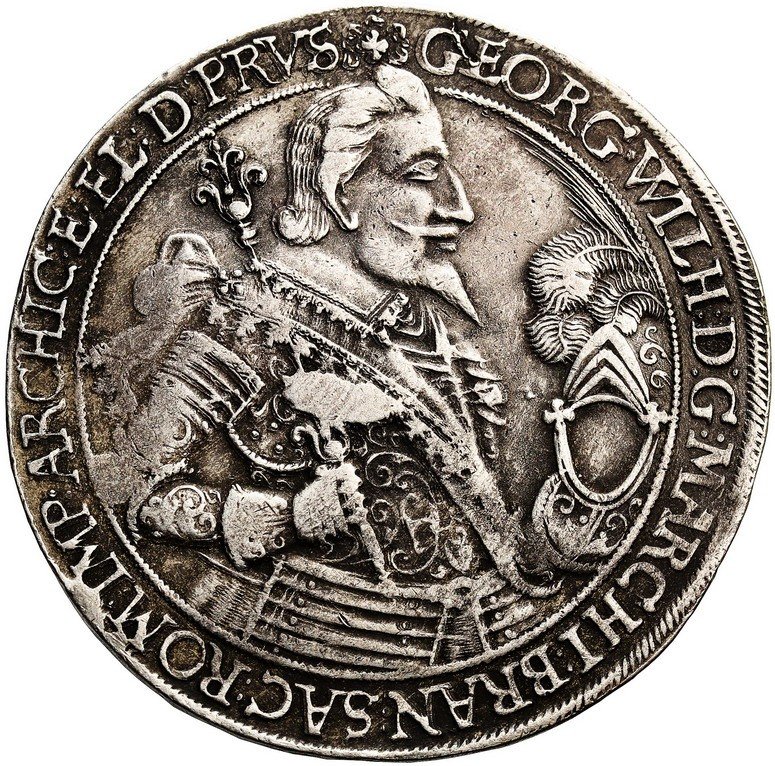 Prusy Książęce, Jerzy Wilhelm1619-1640, Talar 1636, Królewiec