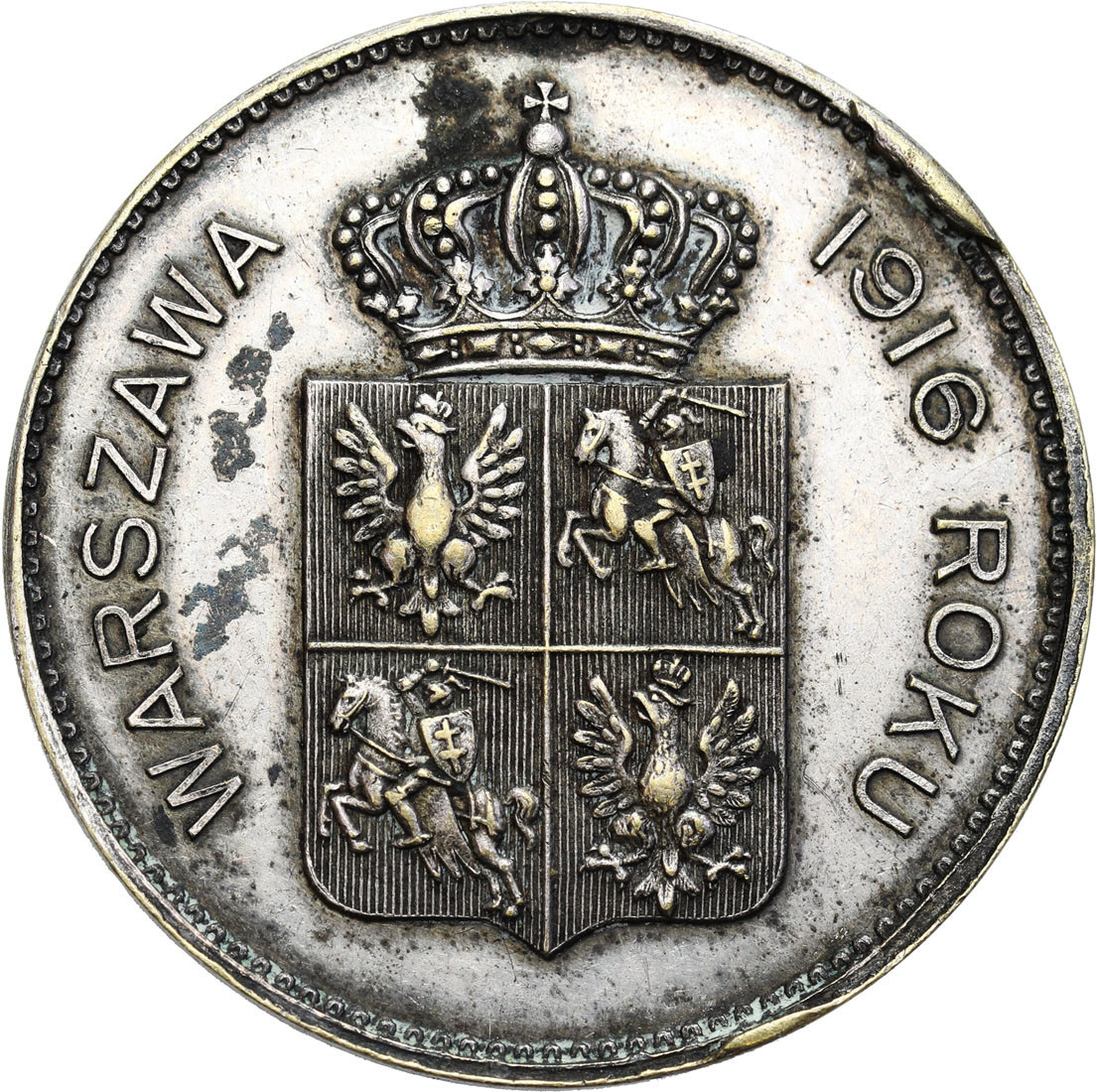 Polska.  Medal 1916 - 125 lat Konstytucji 3-go maja
