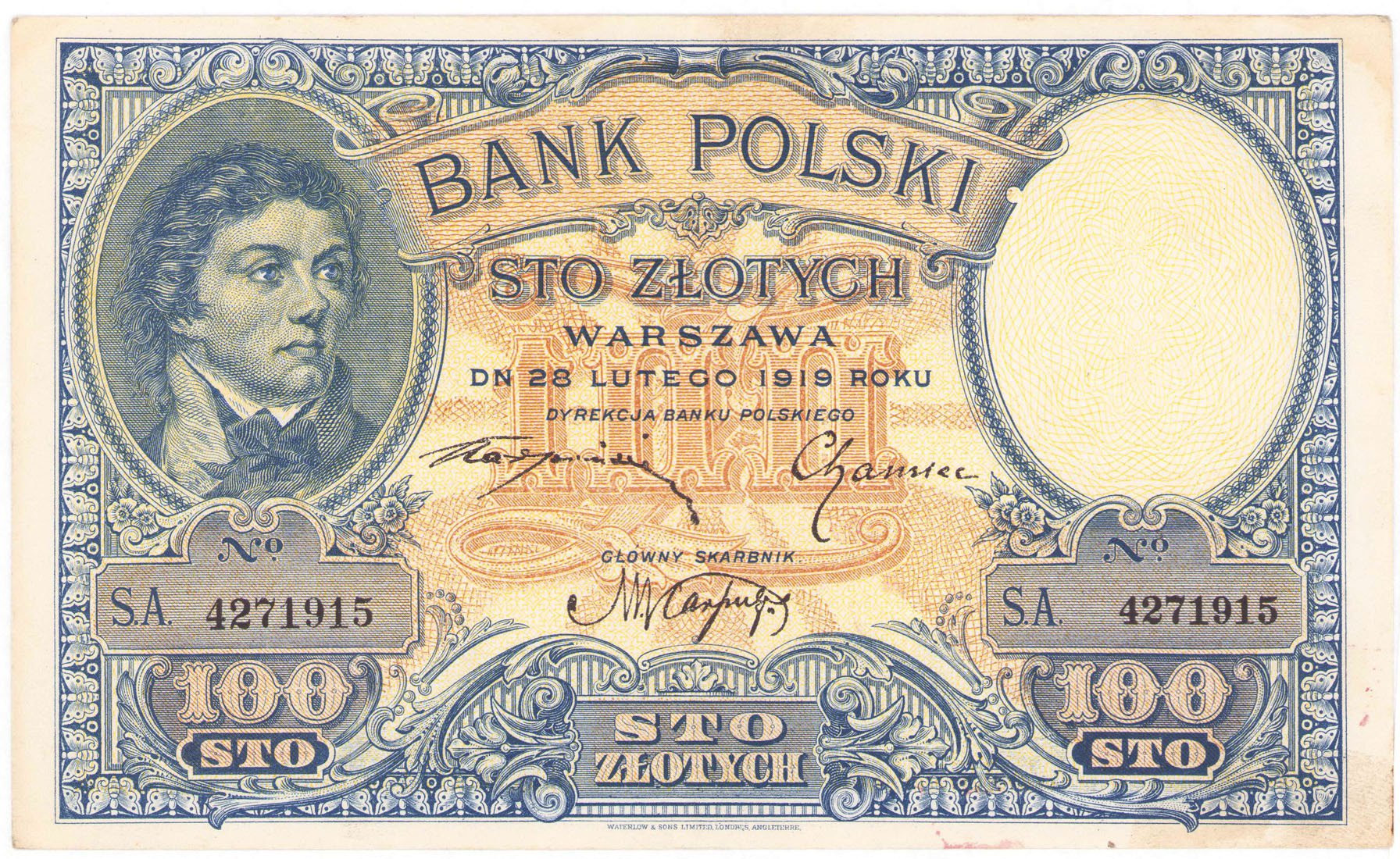 500 złotych 1919 seria A