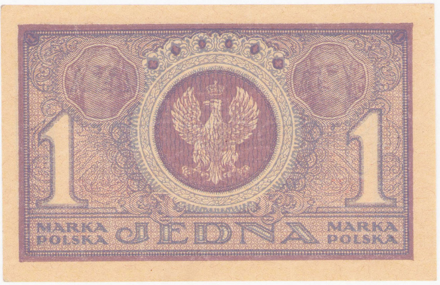 1 marka polska 1919 seria IAU