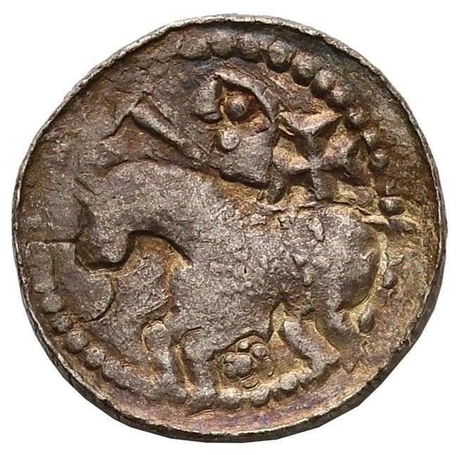 Bolesław II Szczodry (1058-1079/80) Denar książęcy, ok. 1070-1076