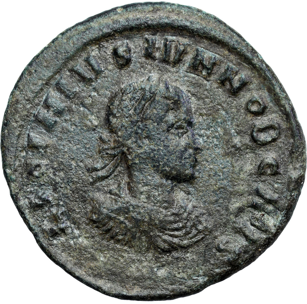 Cesarstwo Rzymskie. Licyniusz II (317-324). Follis 321-324, Akwilea