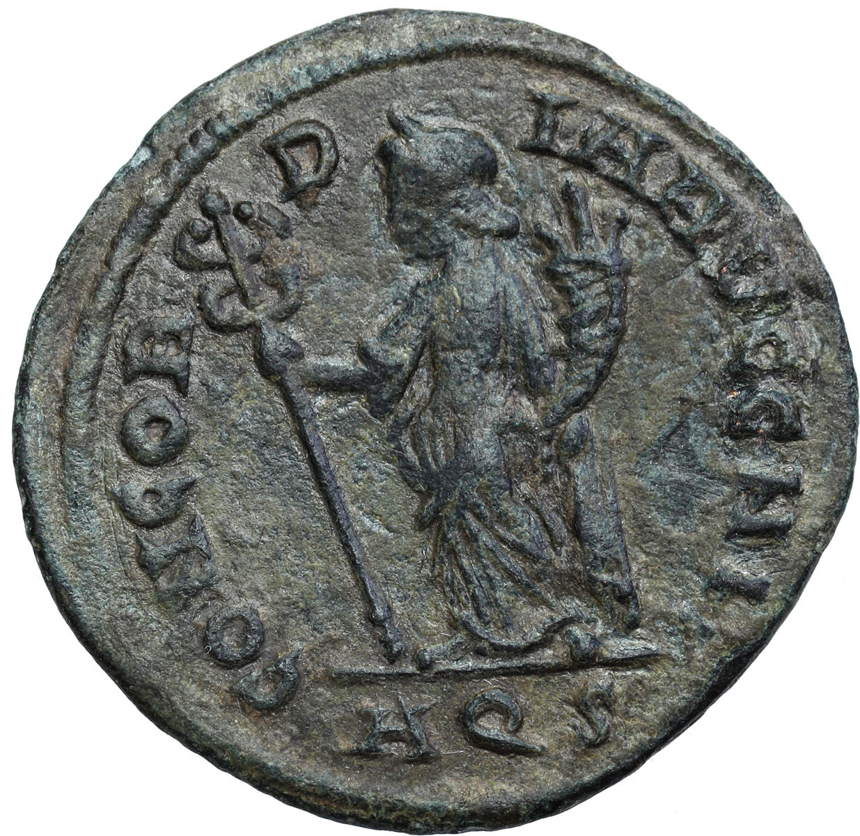 Cesarstwo Rzymskie. Licyniusz II (317-324). Follis 321-324, Akwilea