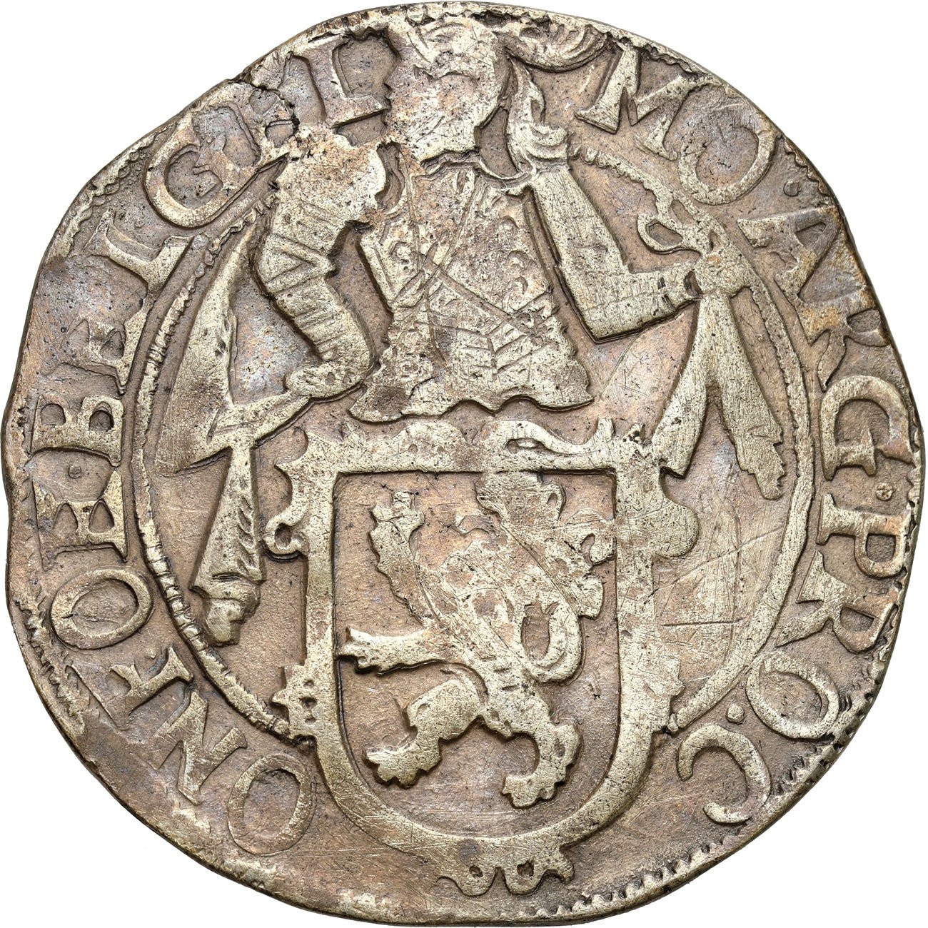Niderlandy, Geldren. Talar lewkowy (Leeuwendaalder) 1648