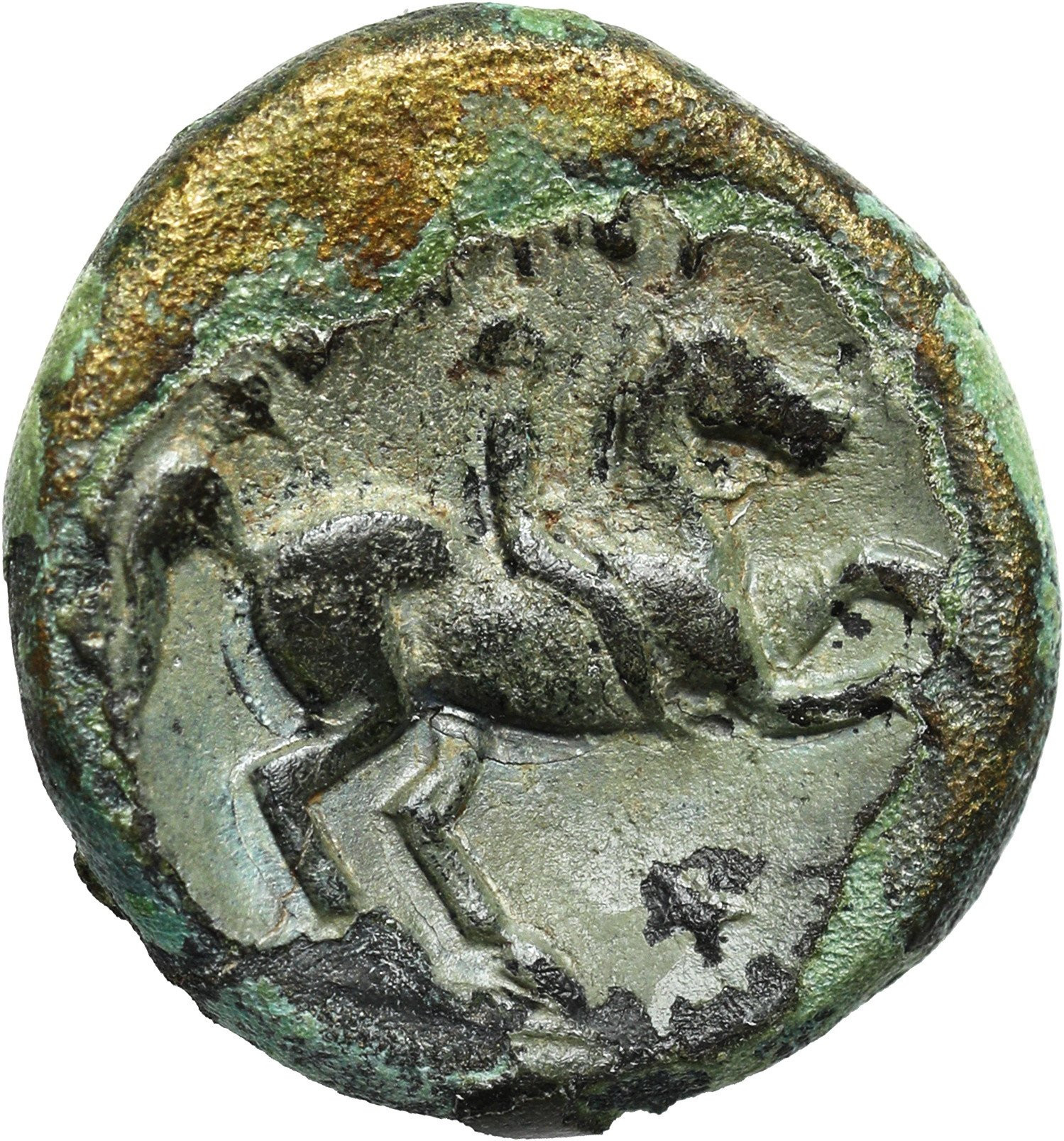 Grecja, Macedonia, AE 18 Filip II Macedoński 359 – 336 r. p.n.e., Pella