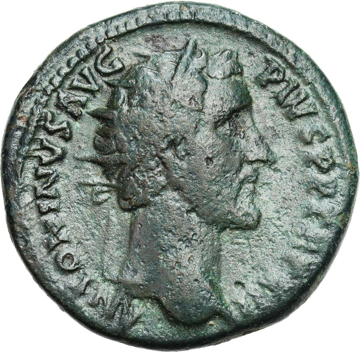 Cesarstwo Rzymskie, Dupondius, Antoninus Pius 138 – 161 n.e., Rzym