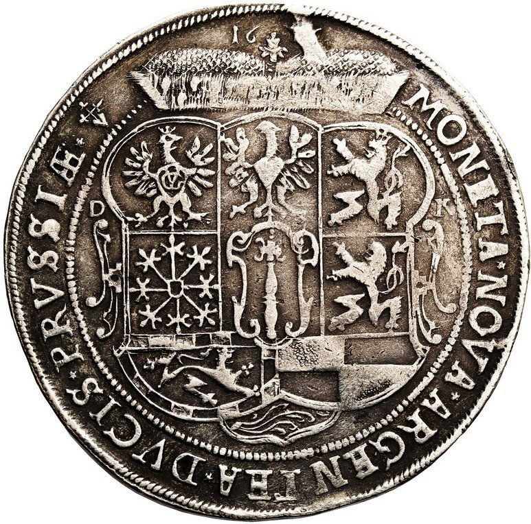 Prusy Książęce, Jerzy Wilhelm1619-1640, Talar 1636, Królewiec