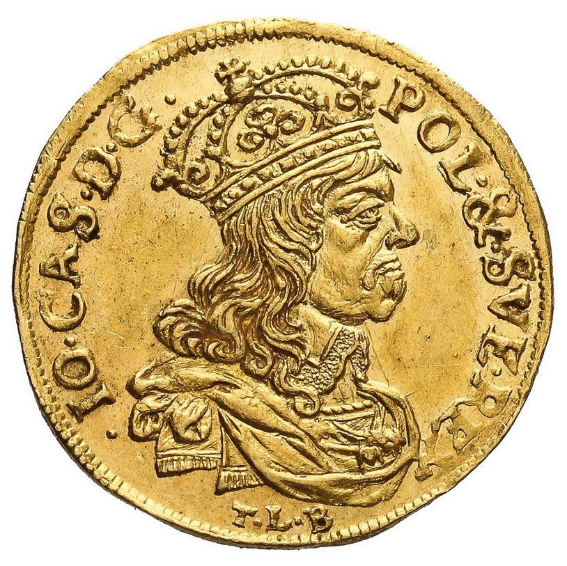Jan II Kazimierz. Dukat koronny 1660, Kraków