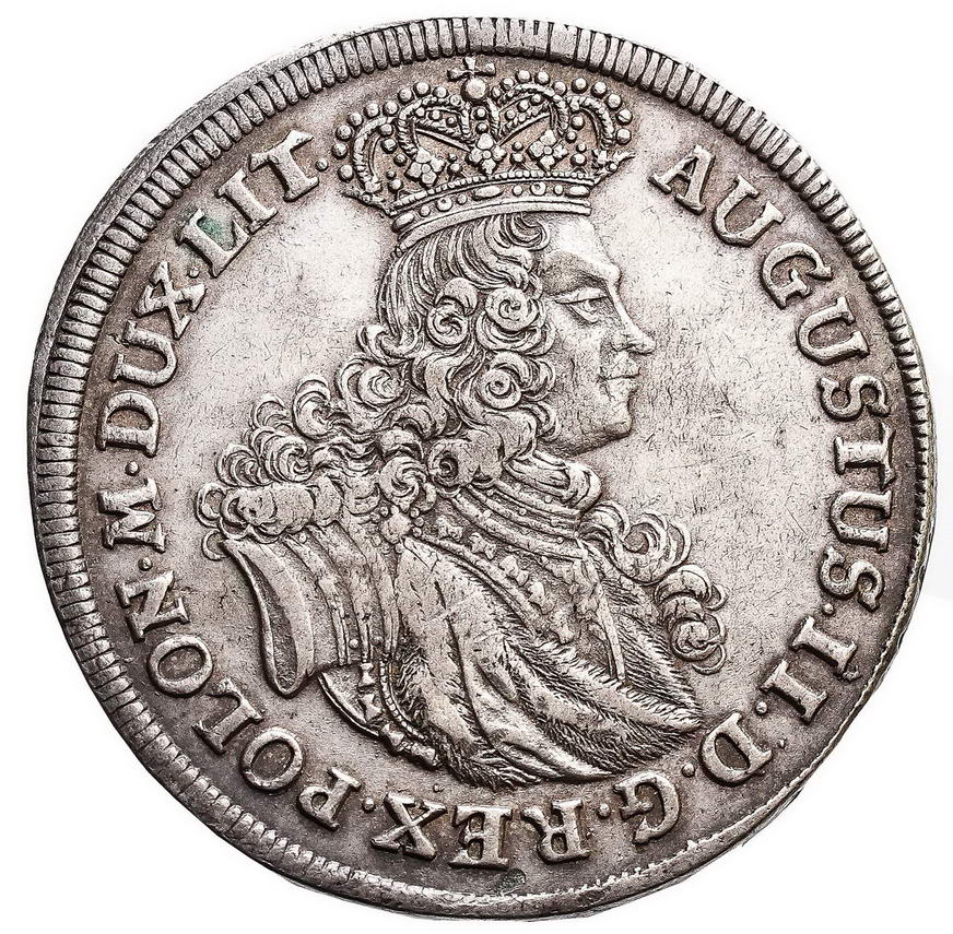 August II Mocny. Talar koronny 1702, Lipsk