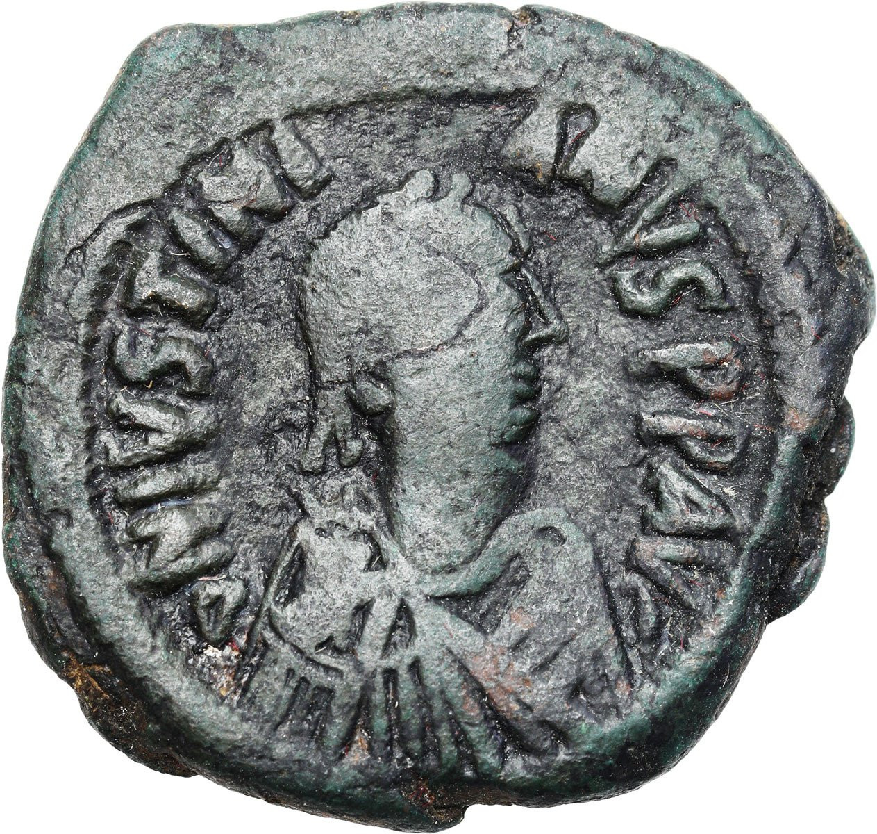 Bizancjum, Follis, Justynian I 227 - 565 n.e., Konstantynopol