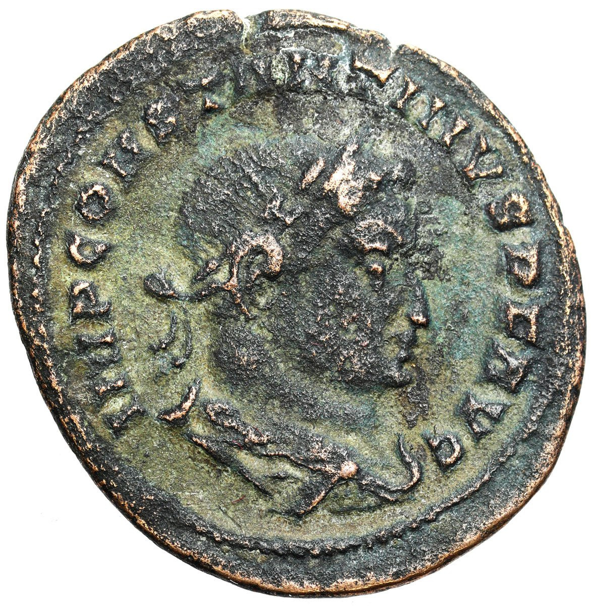 Cesarstwo Rzymskie, Follis, Konstantyn I Wielki 305–337 n. e Lugdunum