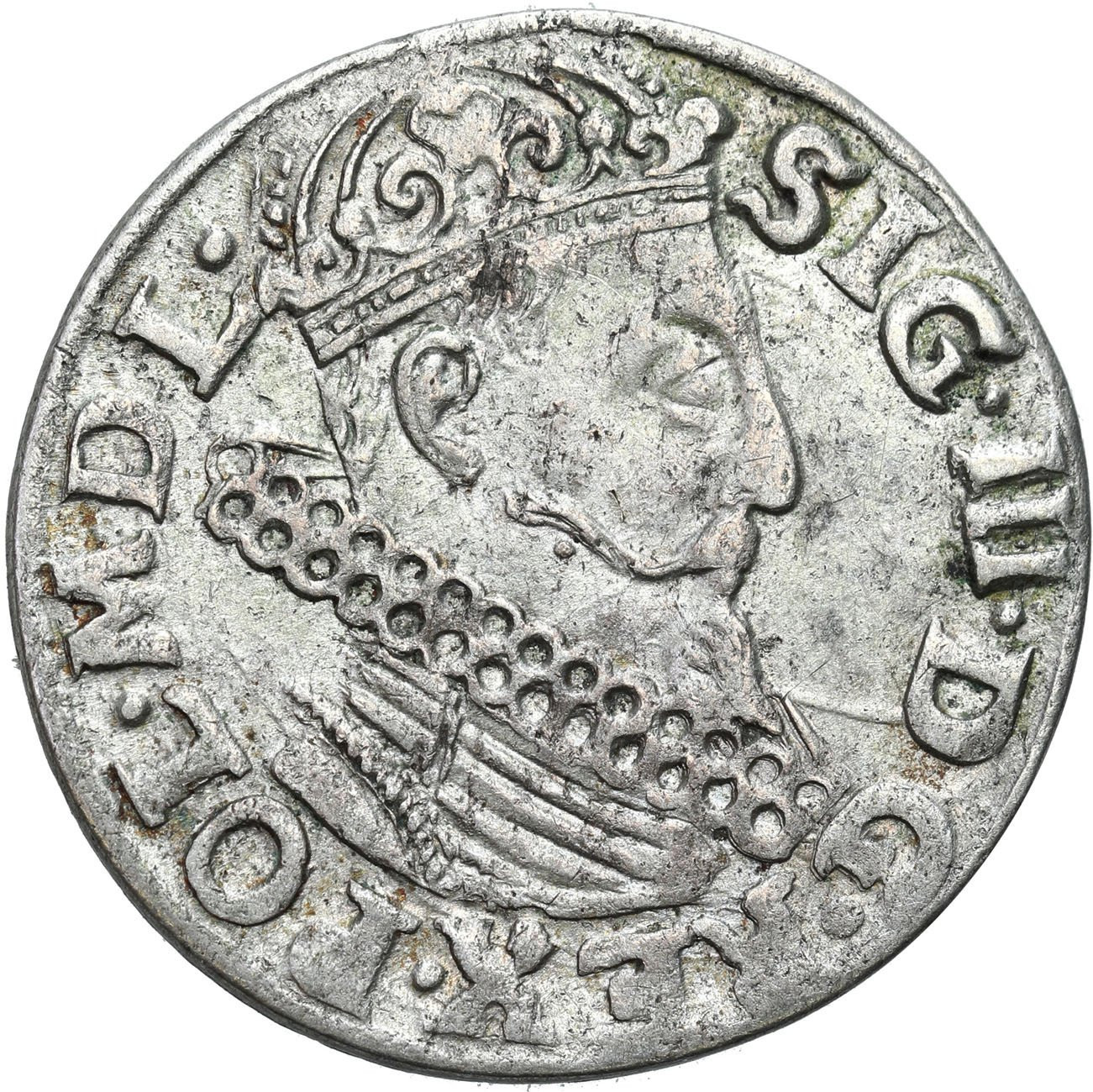 Zygmunt III Waza, Trojak (3 grosze) 1618, Kraków