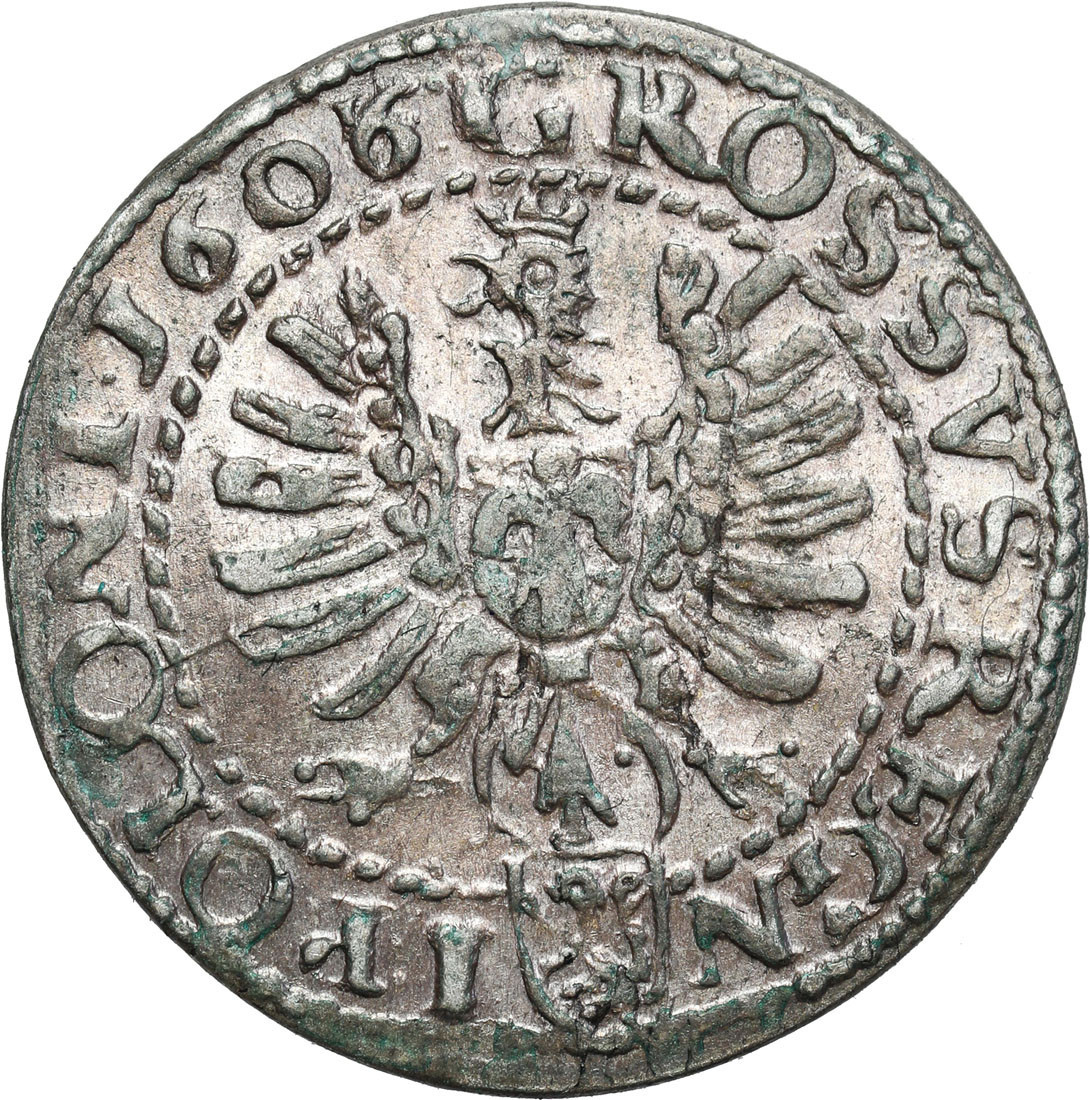 Zygmunt III Waza. Grosz 1606, Kraków