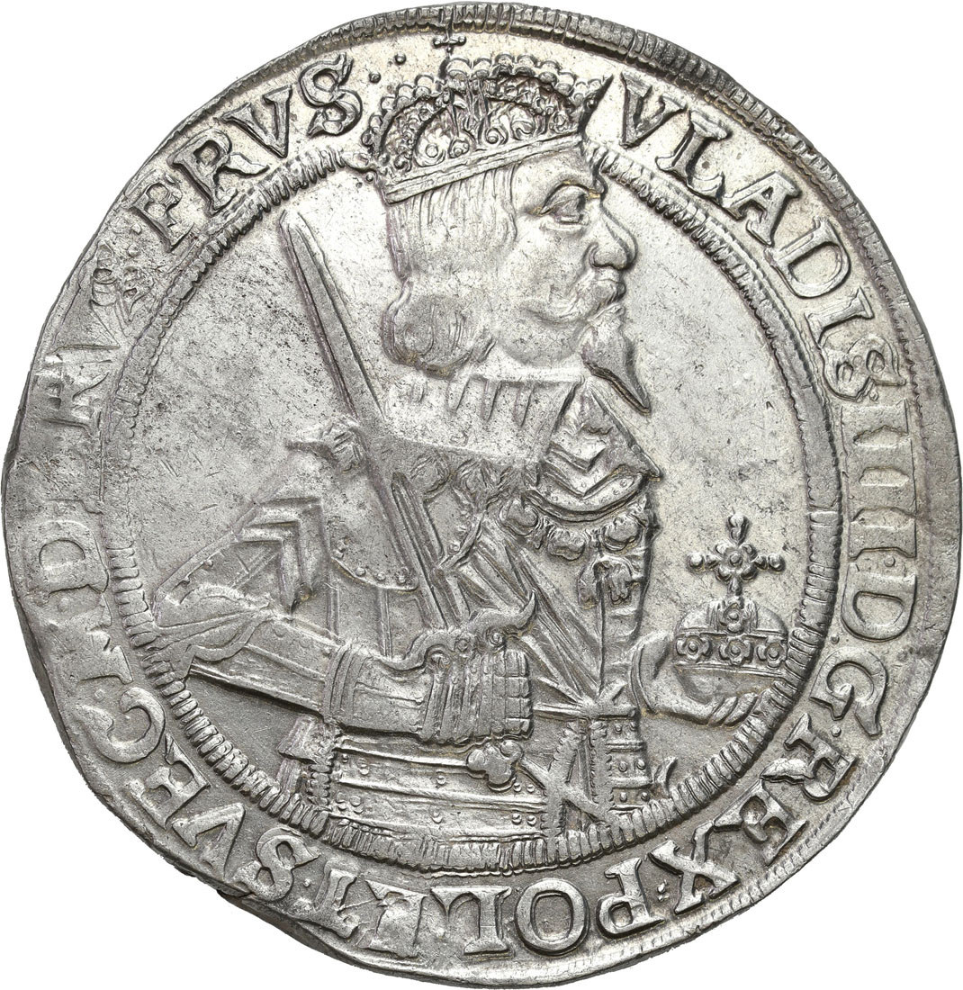 Władysław IV Waza. Talar 1638, Toruń – PIĘKNY