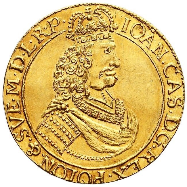 Jan II Kazimierz. Donatywa wagi 3 dukatów 1659, Toruń