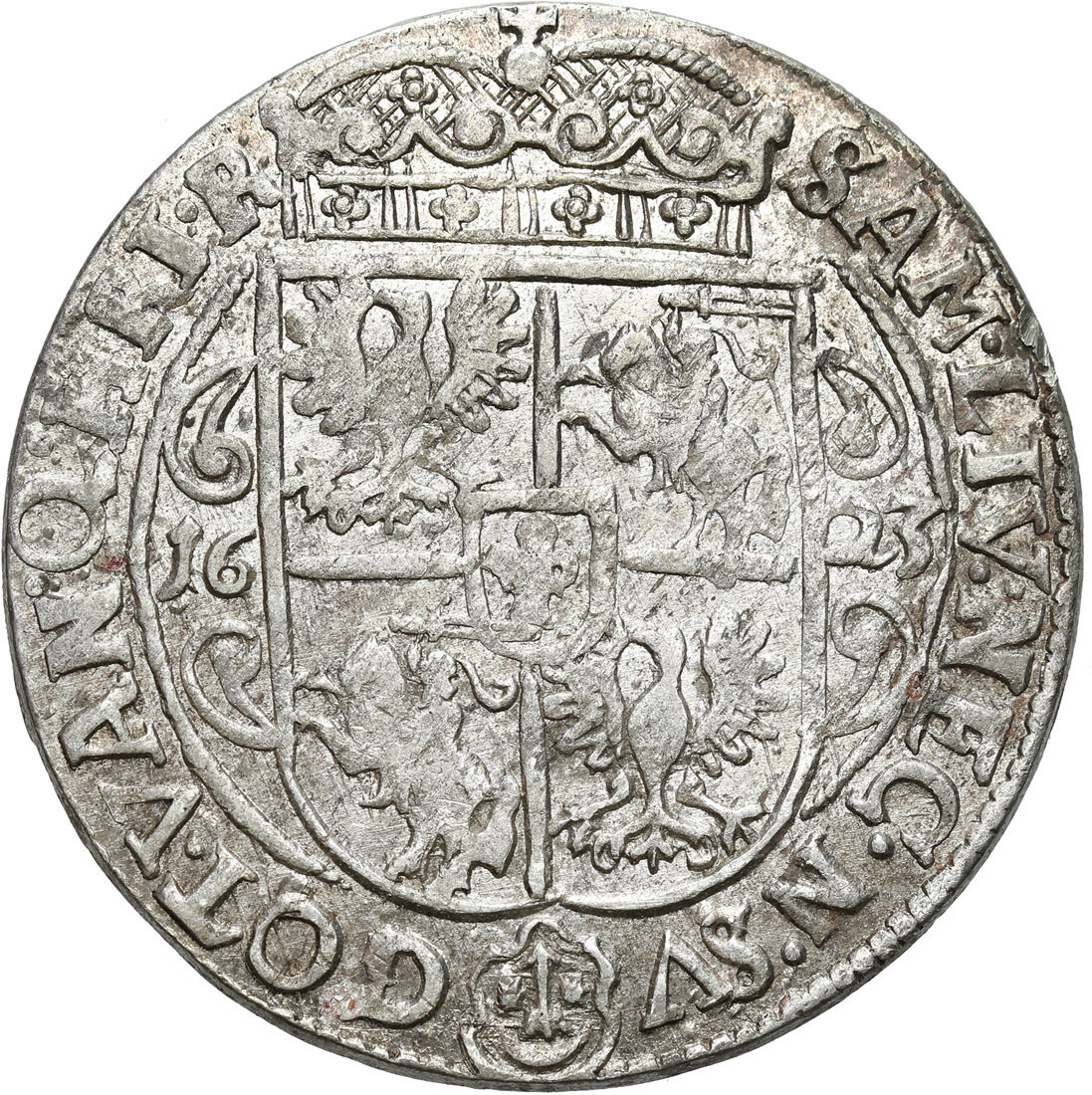 Zygmunt III Waza. Ort (18 groszy) 1623, Bydgoszcz - ŁADNY
