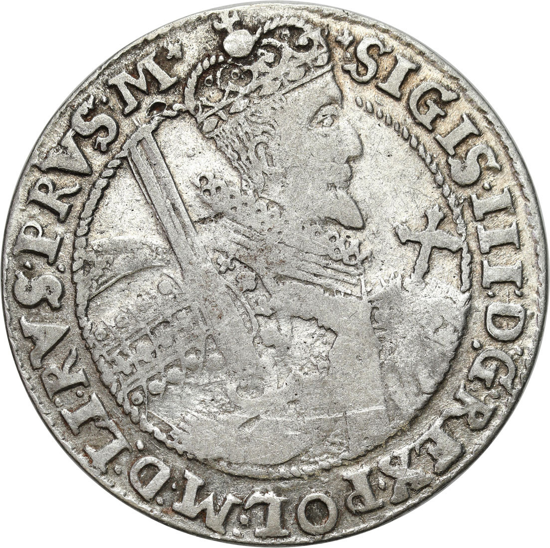 Zygmunt III Waza. Ort (18 groszy) 1621, Bydgoszcz 