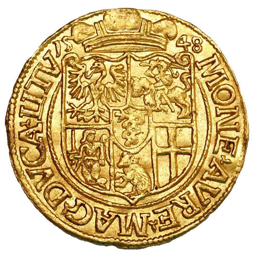Zygmunt II August. Dukat 1548, Wilno