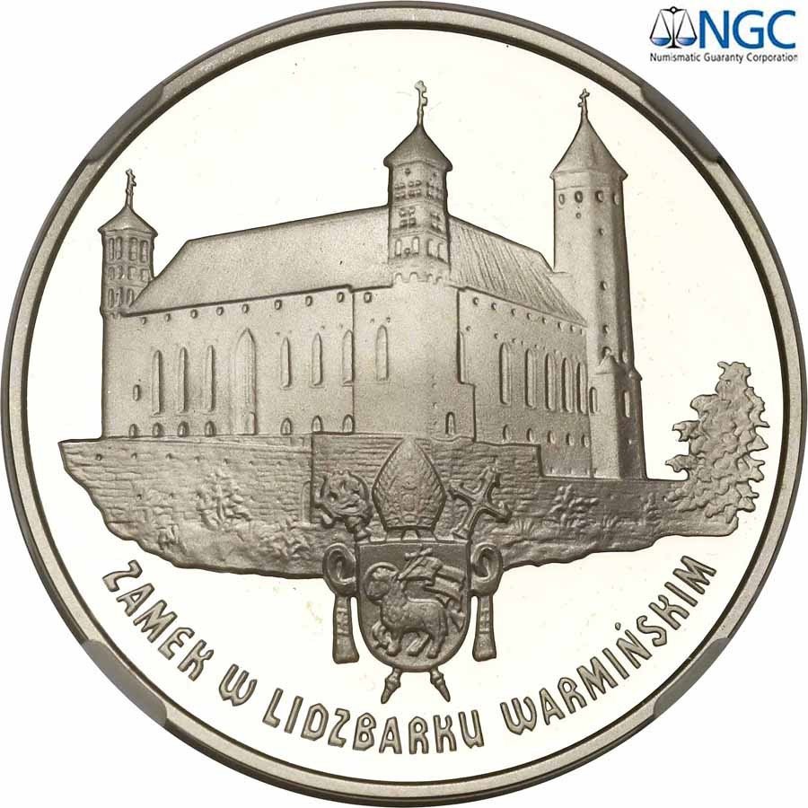 III RP. 20 złotych 1996 Lidzbark Warmiński NGC PF69 ULTRA CAMEO