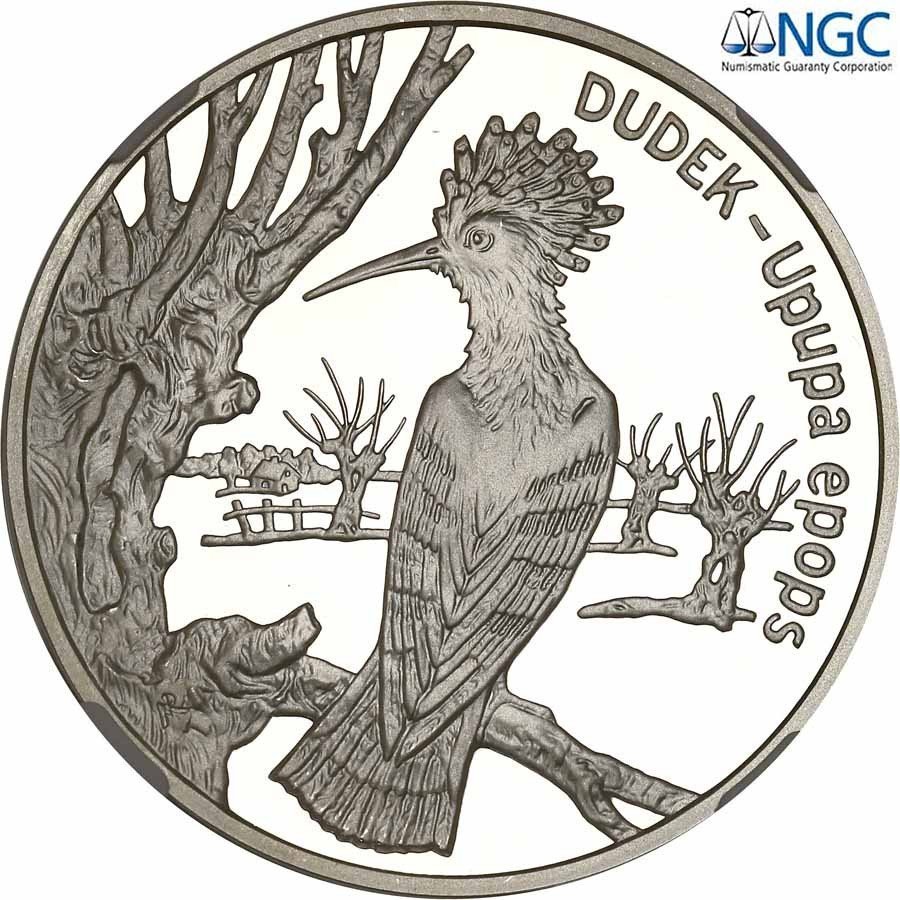 III RP. 20 złotych 2000 Dudek NGC PF69 ULTRA CAMEO