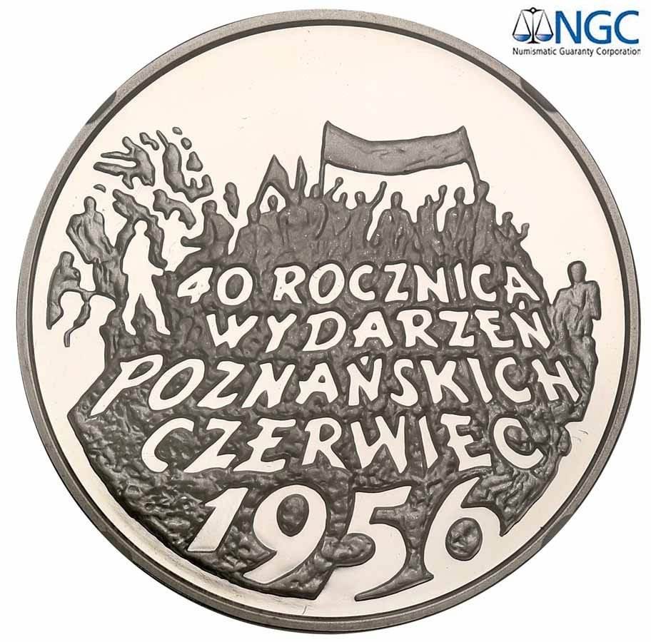 III RP. 10 złotych 1996 Wydarzenia Poznańskie NGC PF70 ULTRA CAMEO (MAX)