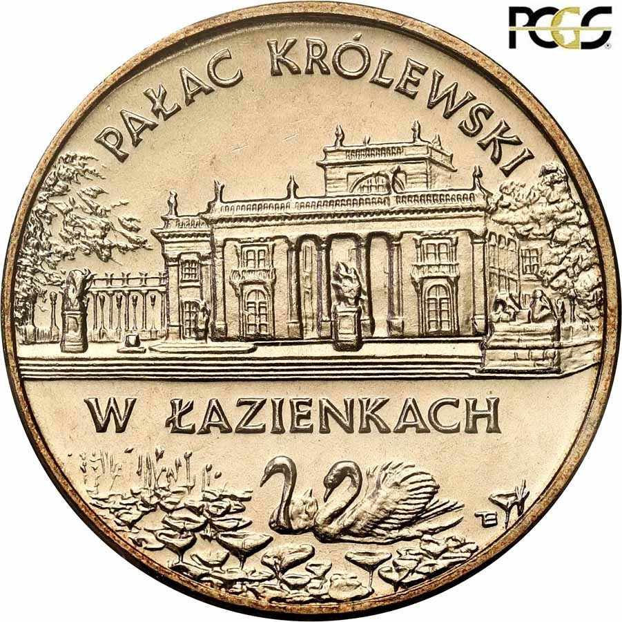 III RP. 2 złote 1995 Pałac Królewski w Łazienkach PCGS MS68