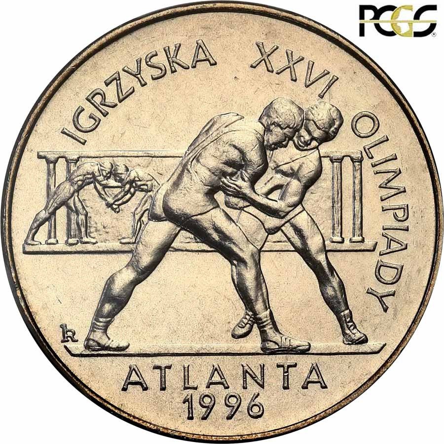 III RP. 2 złote 1995 Igrzyska XXVI Olimpiady Atlanta 1996 PCGS MS68