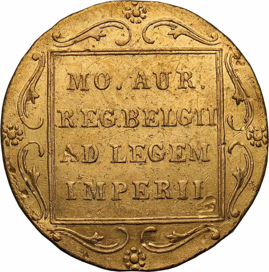 Powstanie Listopadowe. Dukat 1831, odmiana z kropką przed pochodnią PCGS AU Details