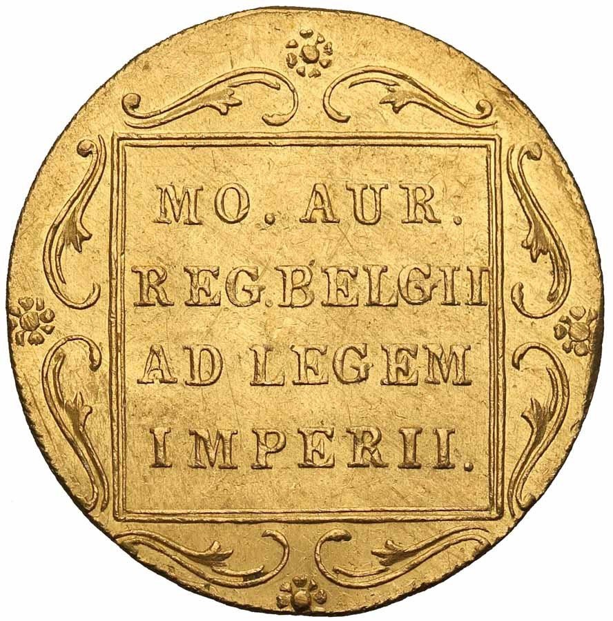 Powstanie Listopadowe. Dukat 1831, odmiana z kropką przed pochodnią PCGS AU Details