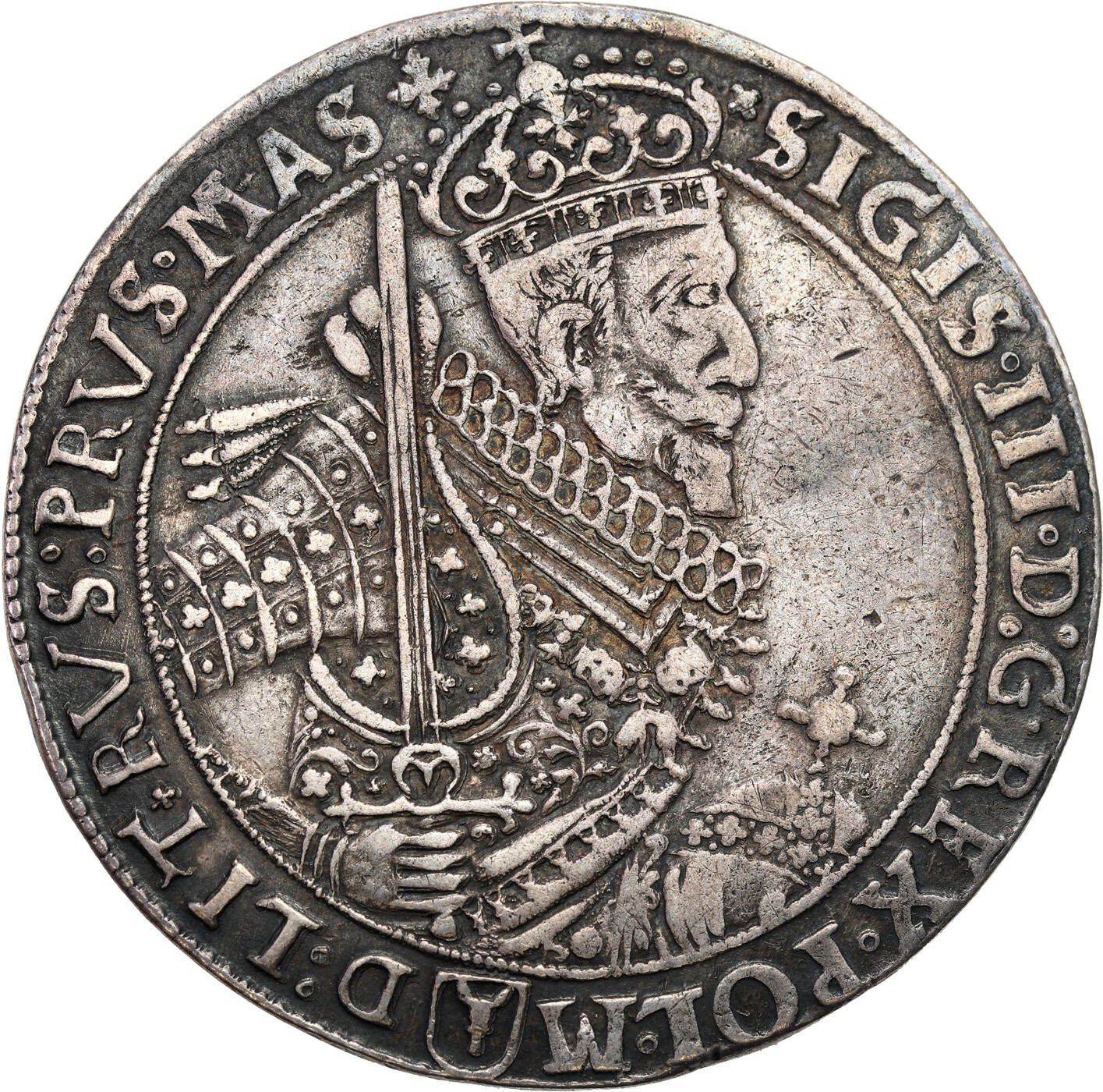 Zygmunt III Waza. Talar 1628, Bydgoszcz - RZADKOŚĆ R6