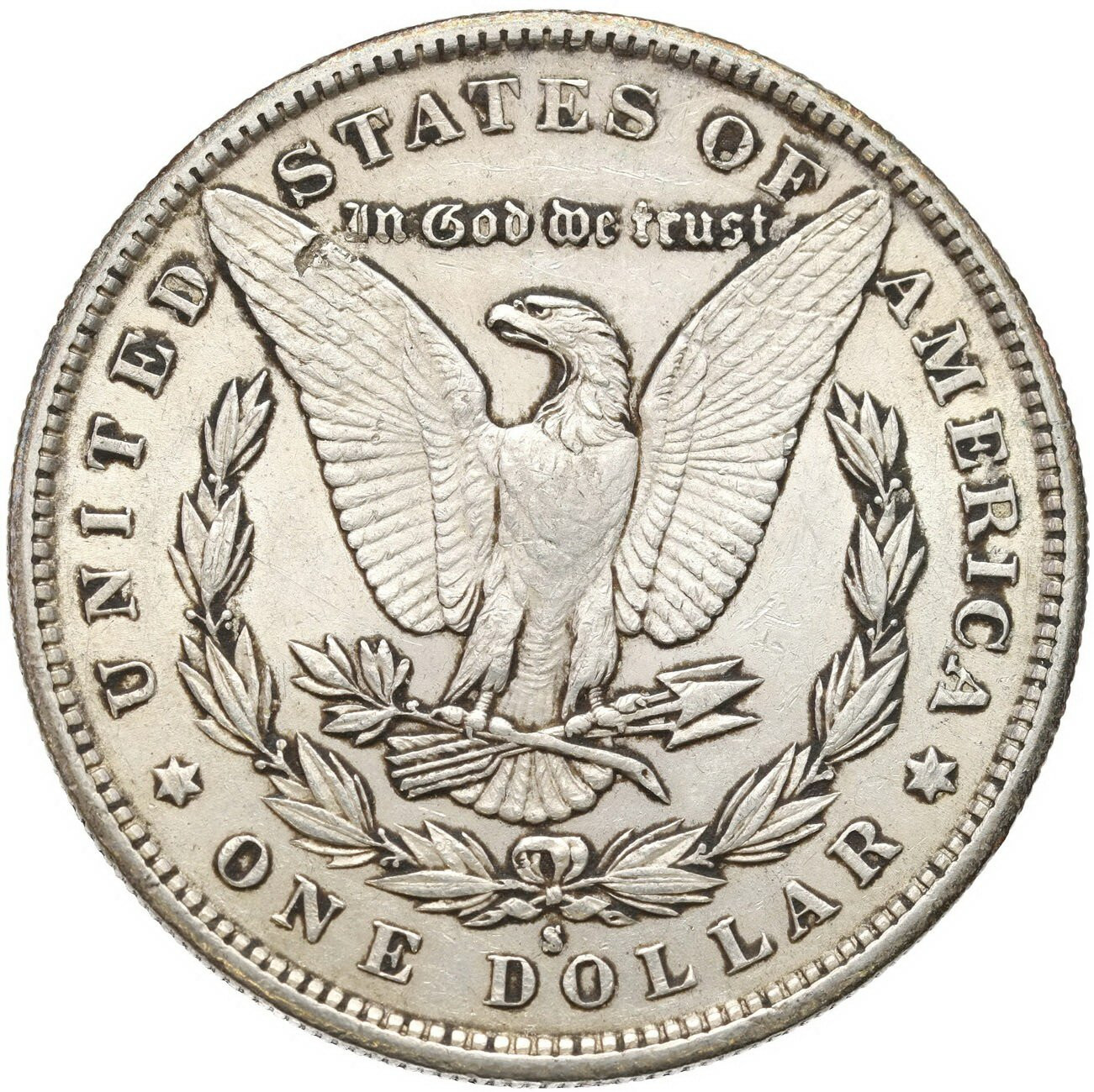 USA, Liberty 1 Dolar 1887 S, San Francisco 