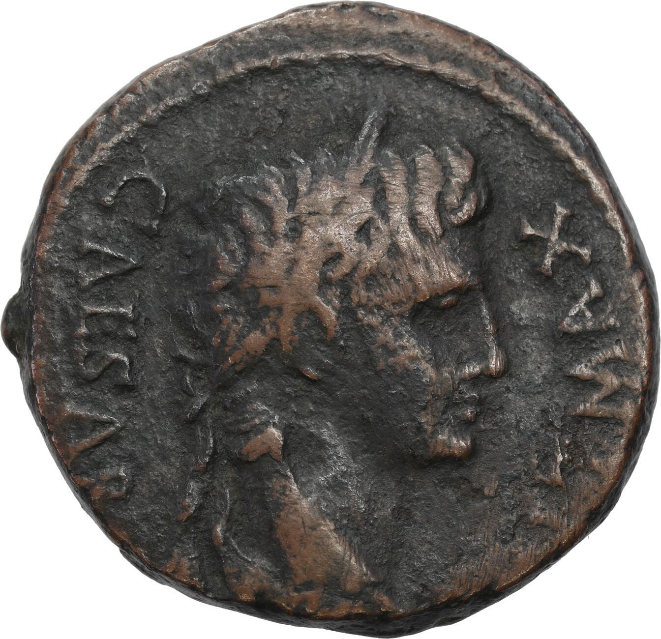 Cesarstwo Rzymskie, As, Oktawian August 27 p .n. e. - 14 n.e., Lugdunum