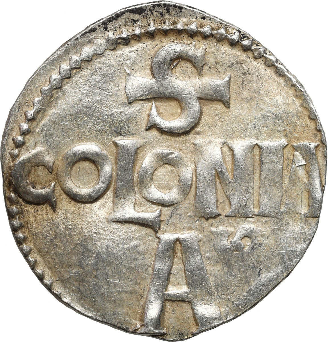 Niemcy, Dolna Lotaryngia – Kolonia. Otto III (983–1002). Denar