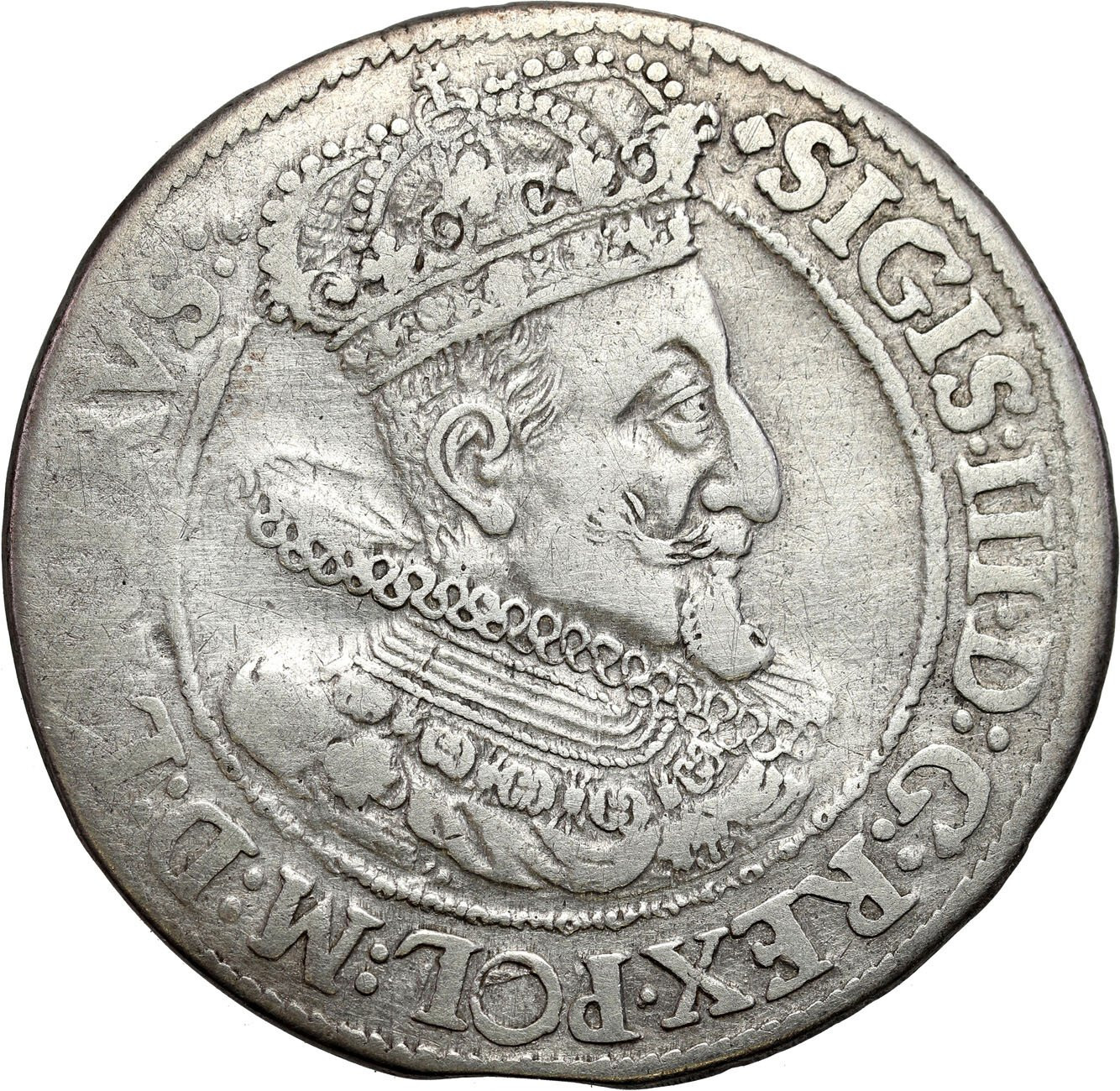 Zygmunt III Waza. Ort (18 groszy) 1615, Gdańsk