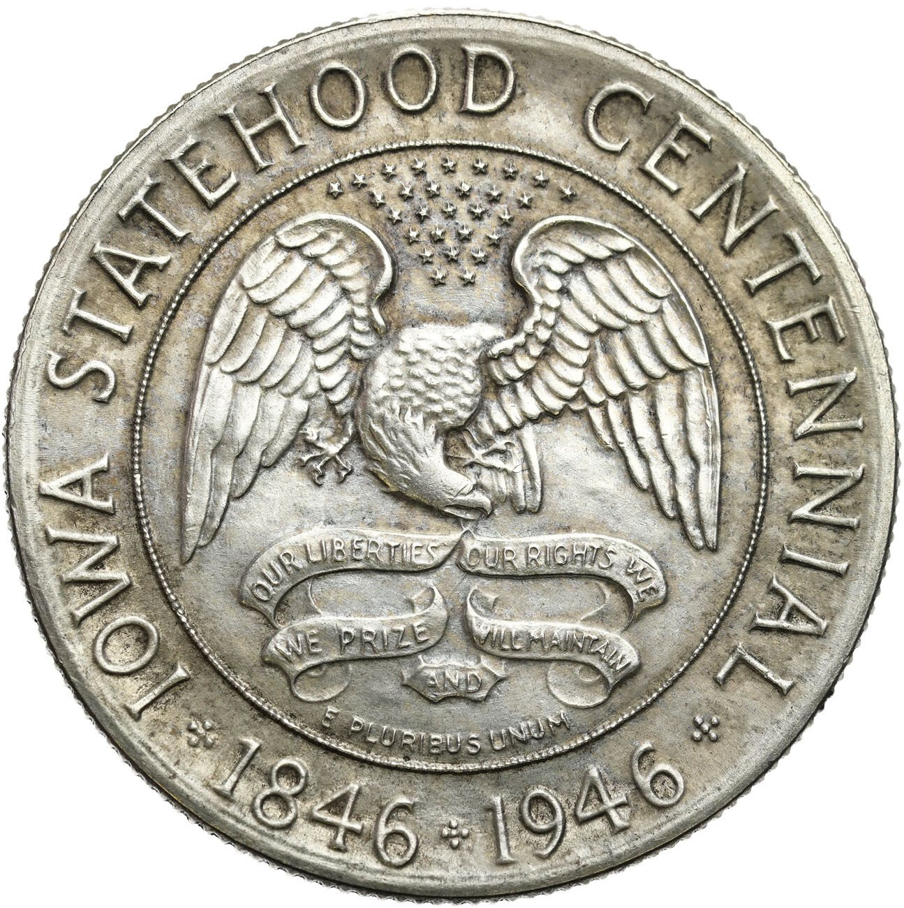 USA 1/2 Dolara (50 centów) 1946 Iowa centennial, Filadelfia