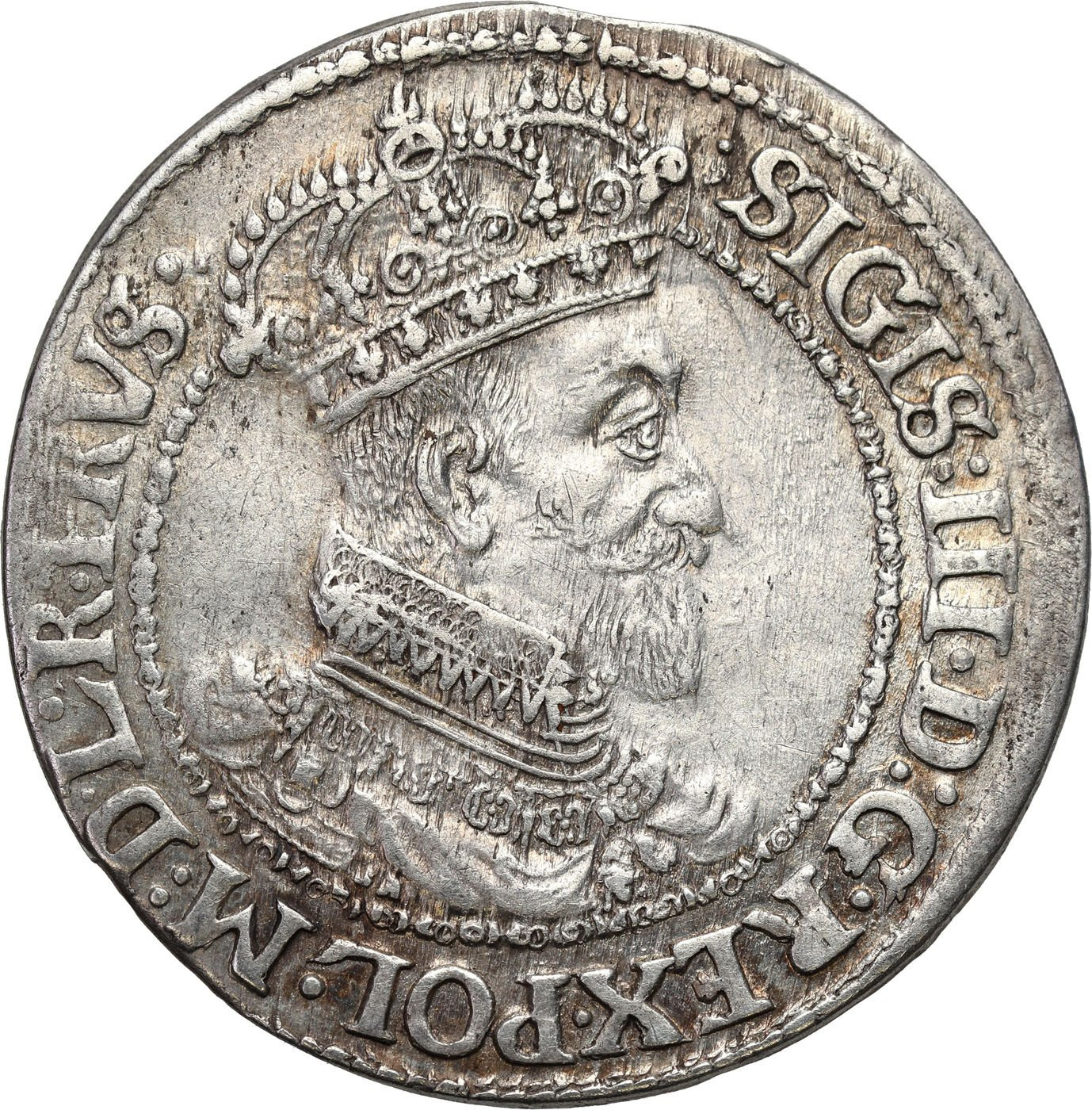 Zygmunt III Waza. Ort (18 groszy) 1621, Gdańsk - RZADSZY ROCZNIK