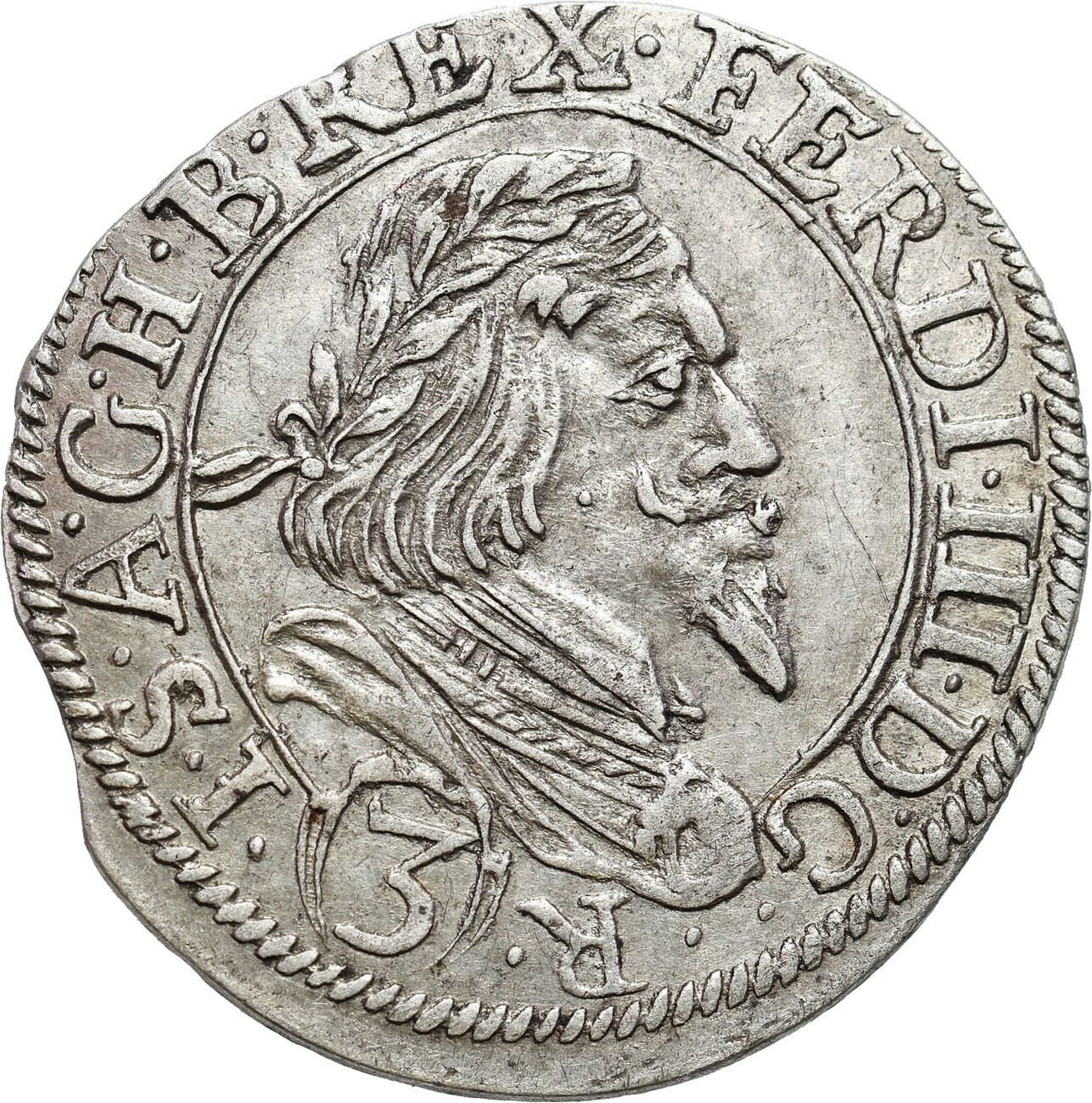 Austria, Ferdynand III (1637–1657), 3 krajcary 1647, Graz