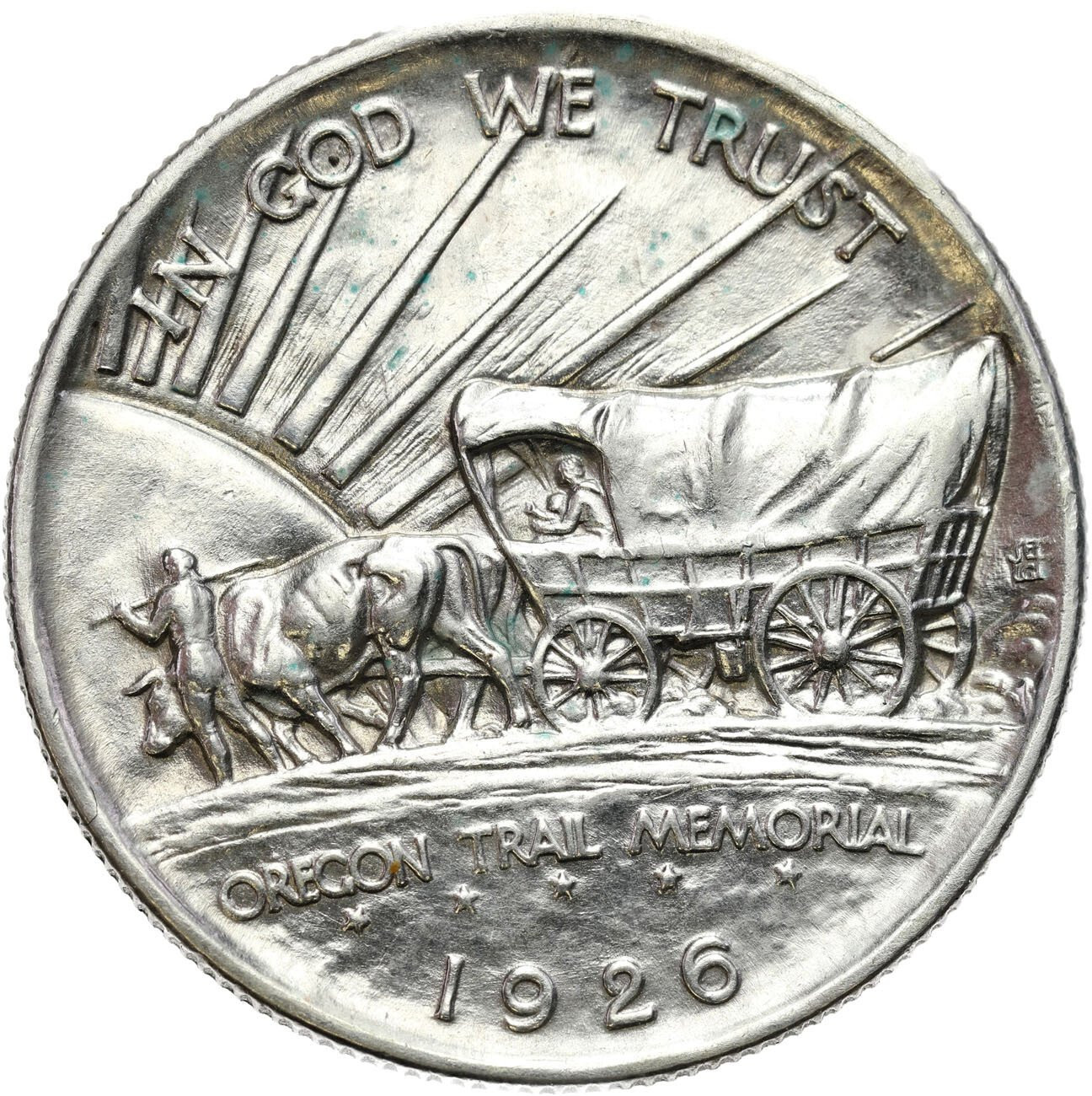 USA 1/2 dolara (50 centów) 1926 Oregon Trail, San Francisco - szlak oregoński