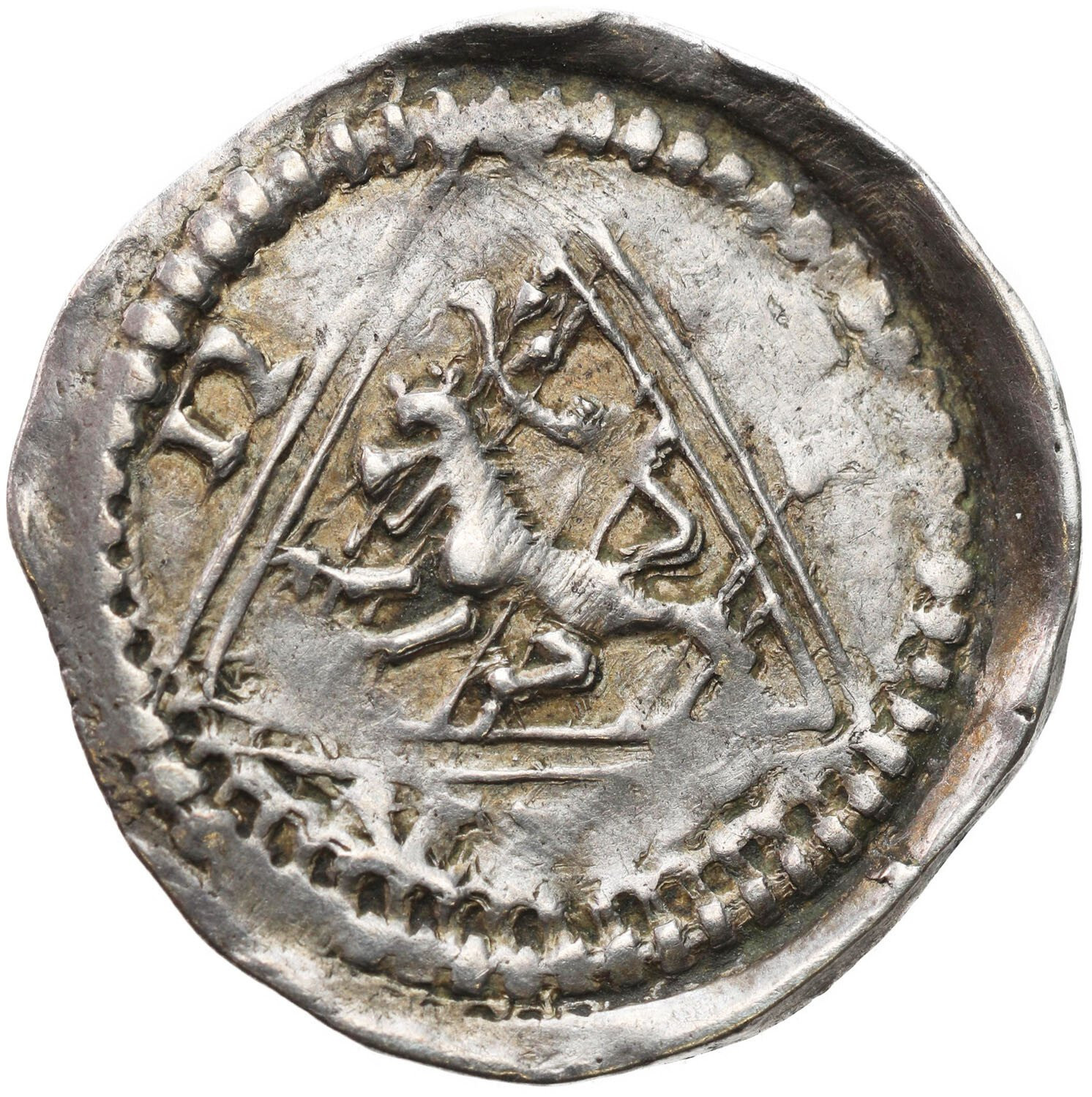 Luksemburg. Ermesinde (1196-1247). Denar bez daty – ŁADNY