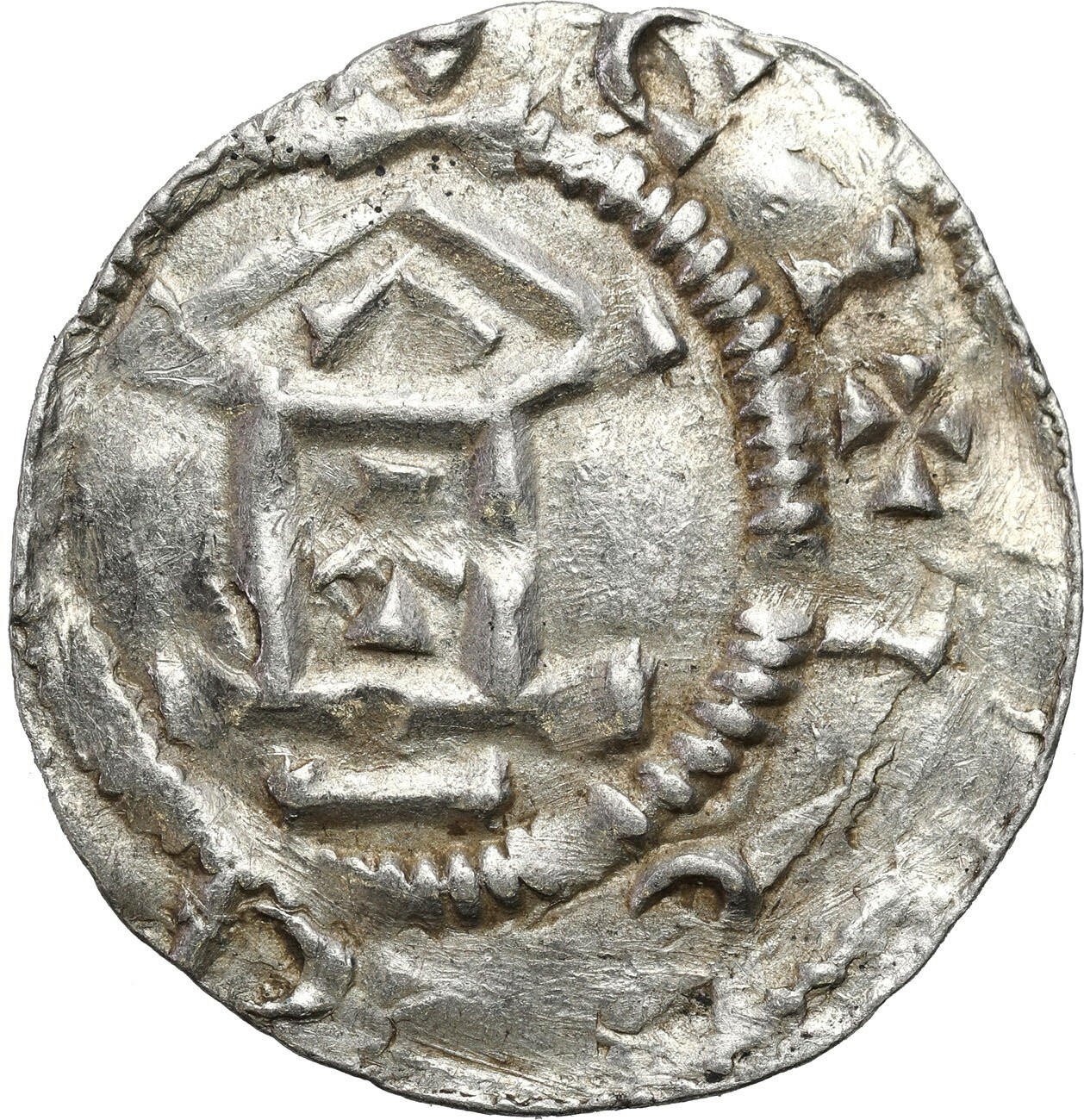 Niemcy, Frankonia – Moguncja. Otto III (983–1002). Denar