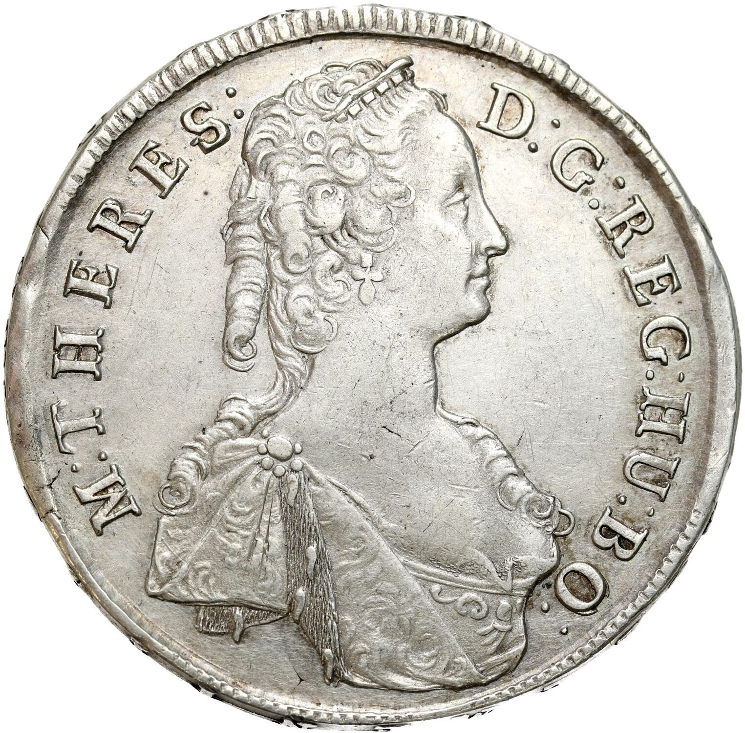 Węgry. Maria Teresa (1740–1780), Talar 1745, Kremnica