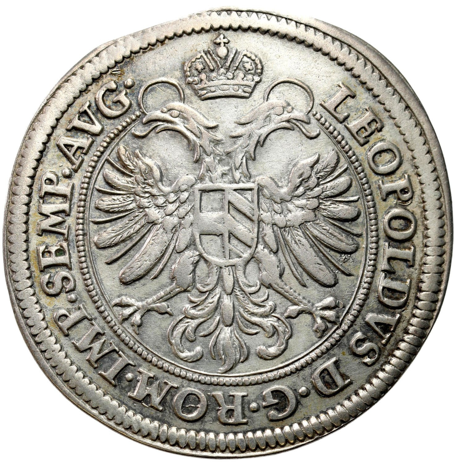 Niemcy, Norymberga. Leopold I (1657–1705). 12 krajcarów 1704, Norymberga
